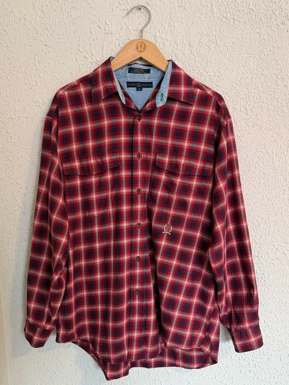 Tommy Hilfiger Plaid Button-Down